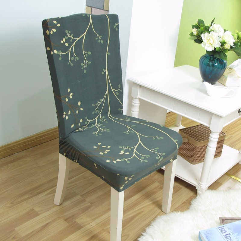  ź ǻ  Ŀ   繫  ȣ õ Ʈ  ڸ ٷ/Universal elastic computer chair cover conjoined office chair covers hotel cloth art European sto